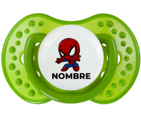 Spiderman kids diseño-2 con nombre: Chupete lovi dynamic personnalisée