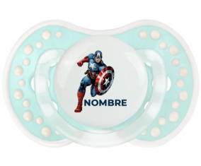 Capitán América diseño-1 con nombre: Chupete lovi dynamic