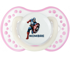 Capitán América diseño-1 con nombre: Chupete lovi dynamic