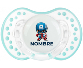 Capitán América niños diseño-1 con nombre: Chupete lovi dynamic