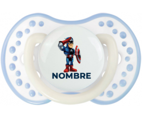Diseño del Capitán América-2 con nombre: Chupete lovi dynamic