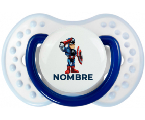 Diseño del Capitán América-2 con nombre: Chupete lovi dynamic