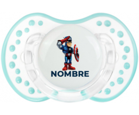 Diseño del Capitán América-2 con nombre: Chupete lovi dynamic