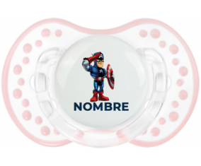 Diseño del Capitán América-2 con nombre: Chupete lovi dynamic
