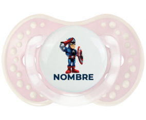 Diseño del Capitán América-2 con nombre: Chupete lovi dynamic
