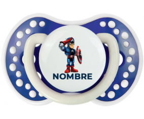 Diseño del Capitán América-2 con nombre: Chupete lovi dynamic