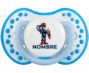 Diseño del Capitán América-2 con nombre: Chupete lovi dynamic
