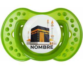 Islam Mecca diseño-1 con nombre: Chupete lovi dynamic personnalisée