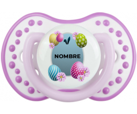 Diseño-12 Huevo de Pascua con nombre: Chupete Lovi dynamic
