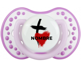 Cross - corazón con nombre: Chupete lovi dynamic
