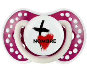 Cross - corazón con nombre: Chupete lovi dynamic