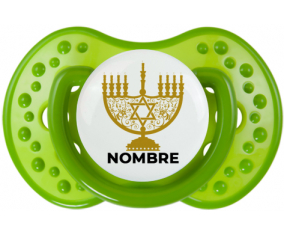 Judaísmo: Hanukkah diseño-1: Chupete lovi dynamic personnalisée