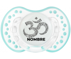 Om aum Diseño sánscrito-2 con nombre: Chupete lovi dynamic