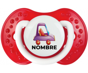 Juguetes de juguetes púrpura diseño de coche-1 con nombre: Chupete lovi dynamic