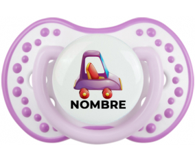 Juguetes de juguetes púrpura diseño de coche-1 con nombre: Chupete lovi dynamic