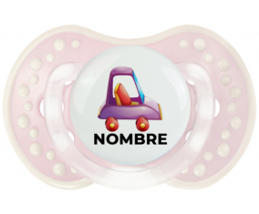 Juguetes de juguetes púrpura diseño de coche-1 con nombre: Chupete lovi dynamic