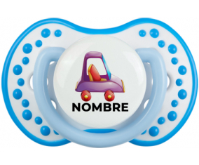 Juguetes de juguetes púrpura diseño de coche-1 con nombre: Chupete lovi dynamic