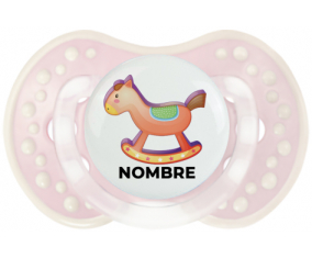 Juguetes de juguete Caballo mecedor de madera con nombre: Chupete lovi dynamic