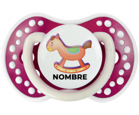 Juguetes de juguete Caballo mecedor de madera con nombre: Chupete lovi dynamic