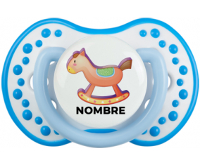 Juguetes de juguete Caballo mecedor de madera con nombre: Chupete lovi dynamic