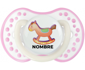 Juguetes de juguete Caballo mecedor de madera con nombre: Chupete lovi dynamic