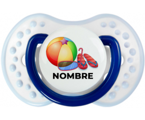 Juguetes de juguete máscara de globo y chancla de playa con nombre: Chupete lovi dynamic