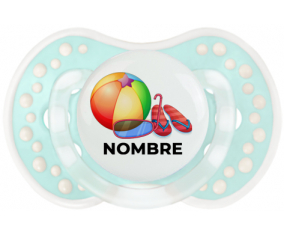 Juguetes de juguete máscara de globo y chancla de playa con nombre: Chupete lovi dynamic