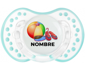 Juguetes de juguete máscara de globo y chancla de playa con nombre: Chupete lovi dynamic