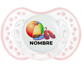Juguetes de juguete máscara de globo y chancla de playa con nombre: Chupete lovi dynamic
