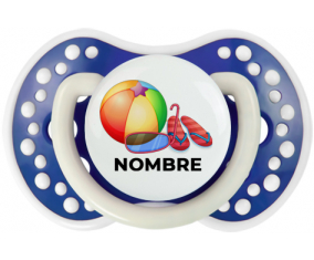 Juguetes de juguete máscara de globo y chancla de playa con nombre: Chupete lovi dynamic