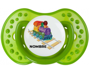 Juguetes de juguete entrenan diseño-2 con nombre: Chupete lovi dynamic personnalisée