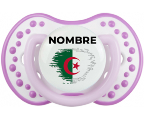 Bandera argelina efecto pincel con nombre: Chupete lovi dynamic