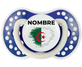 Bandera argelina efecto pincel con nombre: Chupete lovi dynamic