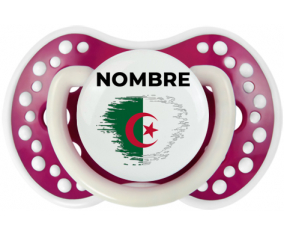 Bandera argelina efecto pincel con nombre: Chupete lovi dynamic