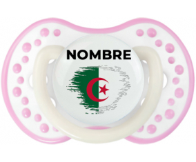 Bandera argelina efecto pincel con nombre: Chupete lovi dynamic