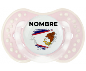 Bandera de pincel de Samoa Americana con nombre: Chupete lovi dynamic