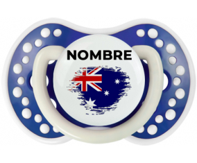 Bandera del efecto pincel de Australia con nombre: Chupete lovi dynamic