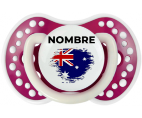 Bandera del efecto pincel de Australia con nombre: Chupete lovi dynamic