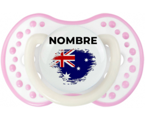 Bandera del efecto pincel de Australia con nombre: Chupete lovi dynamic