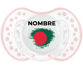 Bandera del efecto pincel de Bangladesh con nombre: Chupete lovi dynamic