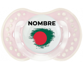Bandera del efecto pincel de Bangladesh con nombre: Chupete lovi dynamic