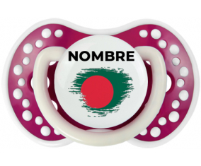 Bandera del efecto pincel de Bangladesh con nombre: Chupete lovi dynamic