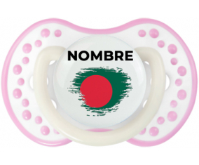 Bandera del efecto pincel de Bangladesh con nombre: Chupete lovi dynamic