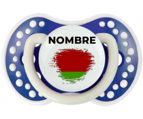 Bandera de efecto pincel bielorruso con nombre: Chupete lovi dynamic