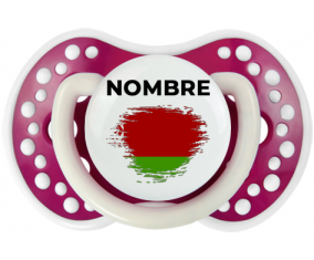 Bandera de efecto pincel bielorruso con nombre: Chupete lovi dynamic