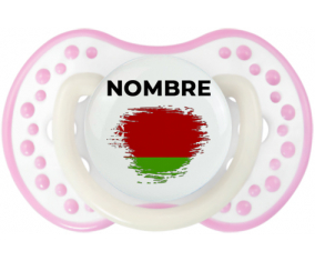 Bandera de efecto pincel bielorruso con nombre: Chupete lovi dynamic