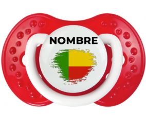 Bandera del efecto pincel Benin con nombre: Chupete lovi dynamic