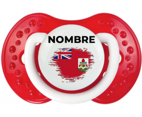Bandera del efecto pincel de las Bermudas con nombre: Chupete lovi dynamic