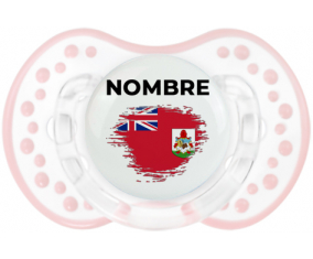 Bandera del efecto pincel de las Bermudas con nombre: Chupete lovi dynamic