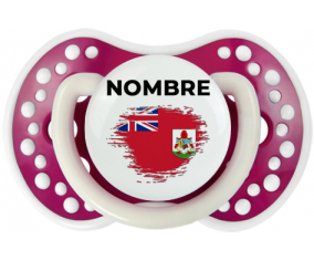 Bandera del efecto pincel de las Bermudas con nombre: Chupete lovi dynamic